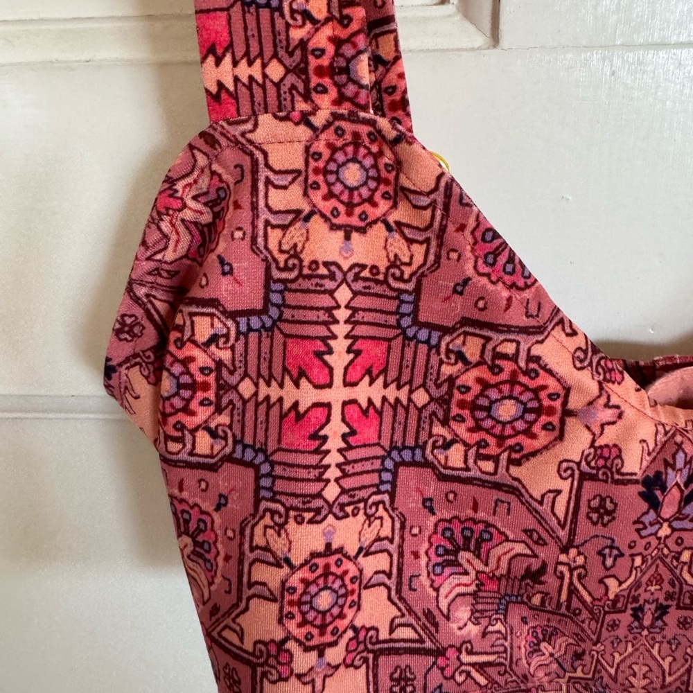 SKIVVIES by For‎ Love & Lemons Geneva Bra Top in the Sienna Size XS - Picture 2 of 8